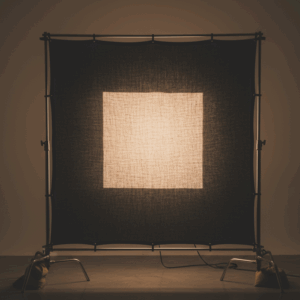 Half Black Grid Diffusion Cloth available in www.ciematographer-tool.in